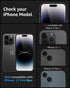 Compatible with iPhone 12 Pro Max Screen Protector, Tempered Glass Film for Apple Phone 12 Promax, Ultra Hard, Curved Edge Full Coverage Case Frie...