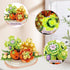 Mini Bloomscape DIY Succulent Building Kit - Create Your Botanical Oasis with 389PCS Construction Blocks (Not Compatible with Lego Set)...