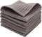 100% Natural Cotton Dish Towels Classic Waffle Weave Dish Cloths, Soft Ultra Absorbent Bath Hand FaceTowel, Fast Drying Lightweight Washcloth, Set...