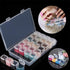 Perzomido 2 Pack 28 Slots Plastic Craft Organizer Case Diamond Storage Box(2pcs)...