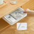 Poeland Under Desk Drawer Self-Stick Storage Organizer for Office Home School Large Size White...