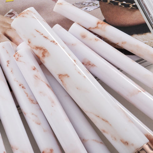 16PCs Marble Makeup Brushes Set Premium Synthetic Face Eye Lip Make Up Brush Kits for Foundation, Powder,Eyeshadow,Eyebrow,Eyelash,Eyeliner,Blendi...