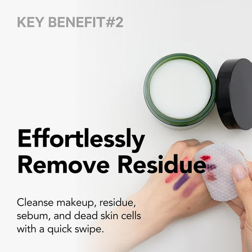 Meebak Makeup Wipes Remover Pads - For Sensitive Skin, Cica Korean Facial Wipes for Eye, Face, Pores...