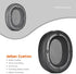SE7 Earpads Ear Cushions Replacement Cover Compatible with COWIN SE7 / SE7 PRO Headphones,High-Density Noise Cancelling Foam,Softer Leather,Added ...