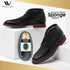 WBM Cleaning Kit, Cleaning Sponge,Instant Shine Sponge With Black Shoe Polish & Cream, Shoe Cleaner, Pack of 4...