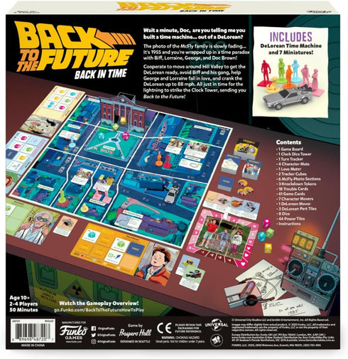 Funko Back to The Future - Back in Time Board Game for 2 - 4 players...