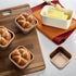 4 Pieces Mini Cake Moulds-Square Cake Baking Moulds-Baking Square Cake Moulds-Stainless Steel Mousse Cake Baking Moulds-For Baking Bread and Cooki...