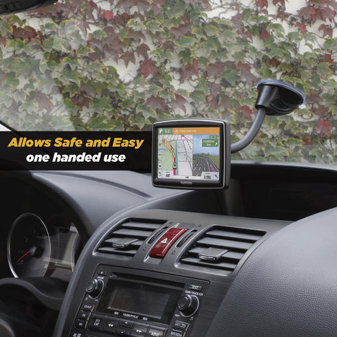 Scosche MAGWDMB MagicMount Flex Neck Suction Cup Car Phone Mount for Dashboard/Windshield, 360° Adjustable Magnetic Head, Universal Cell Phone Hol...