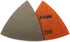 Diamond Electroplated Triangular Polishing Pads Grit 200 for Oscillating Tools...