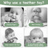 2PCS Silicone Baby Teething Toys, Cell Phone Teether Toys with 2PCS Pacifier Clip, Baby Teething Toys for 0-12 Months, Baby Phone Chew Toys BPA Fr...