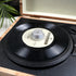 45 RPM Record Adapter Solid Aluminum 7 Inch Vinyl Record Dome 45 Adapter for Turntables (Silver)...