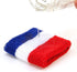 BEFORYOU 2 Sets Striped Sweatbands Set, 2 Pieces Sports Headband and 4 Pieces Wristbands, Colorful Striped American Flag Style for Men and Women...