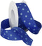 Morex Grosgrain Ribbon, Electric Blue/Copen Dots (3908.38/20-352)...