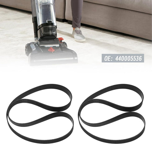 Create idea 2pcs Flat Drive Belt Carpet Cleaning Machine Belt 440005536 Compatible with Vax Compatible with Hoover Dual Power Max Carpet Cleaner...