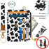 Slim Zipper Credit Card Holder with Keychain Wristlet Small RFID Leather Wallet with ID Window for Women,Cow...