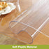 Clear Table Protector 12 x 12 Inch, 1.5mm Thick Plastic Table Cover, Waterproof PVC Clear Table Cover Protector, Desk Protector Mat, Writing Desk ...
