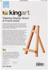 KINGART 740N Small TABLETOP Display EASEL, Holds Up to 10" Canvas, Solid Wood, Portable...