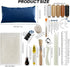 35pcs book binding kits,book cloth Hand Bookbinding Toolsfor Beginners Bookbinding Supplies with Paper Awl Binding Ribbon Glue Brush and Ruler for...
