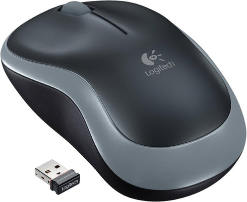Wireless Mouse - Logitech M185 Wireless Mouse,Black Red...