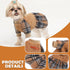 Dog Sweaters for Small Dogs Girl Fleece Fall Fog Sweater Dress with Plaid Tutu Thanksgiving Dog Clothes Outfit Female Holiday Pet Apparel,XXS...