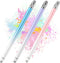 3PCS Stylus Pens for Touch Screens, Stylus Pen for iPhone/iPad/Tablet Android/Microsoft/Surface, Compatible with All Touch Screens(Purple/Pink/Blu...