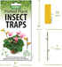 Harris Potted Plant Insect Traps for Gnats, Aphids, Whiteflies and More (30 Traps, 7 Stakes)...