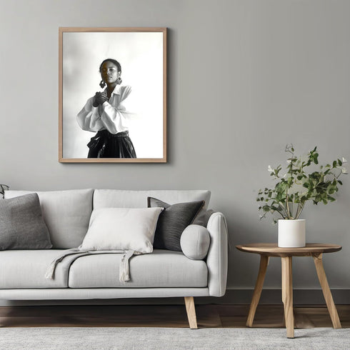 Posterizer 1 pcs-minimalist-90s models inspired photography art 3-Photography Art-Retro Art-Decorations for Bedroom, Office, Living Room - unframe...