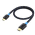 Cable Matters Braided Short USB C to Micro USB Cable 1 ft (Micro USB to USB-C Cable, USB Type C to Micro USB Cable) in Black......