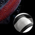 Valleycomfy Steering Wheel Cover for Women Bling Bling Crystal Diamond Sparkling Car SUV Wheel Protector Universal Fit 15 Inch (Black with Red Dia...