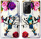 Case for Samsung Galaxy Note 20 Ultra 5G, Hummingbird in Flowers Bird Leather Flip Phone Case Wallet Cover with Card Slot Holder Kickstand for Sam...