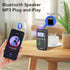 Newest PRUNUS Portable Radio AM FM to Bluetooth Earphone, as Bluetooth Speaker, 2000mah Rechargeable Radio, Preset, TF Card Shuffle Play, Headphon...