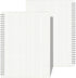 AHGXG Graph Paper Notebook Spiral 2 Pack - Large B5 Grid Notebook 7.3"X 10", 100GSM Thick Graph Grid Paper, Quad Ruled, Total 320 Pages, Transpare...