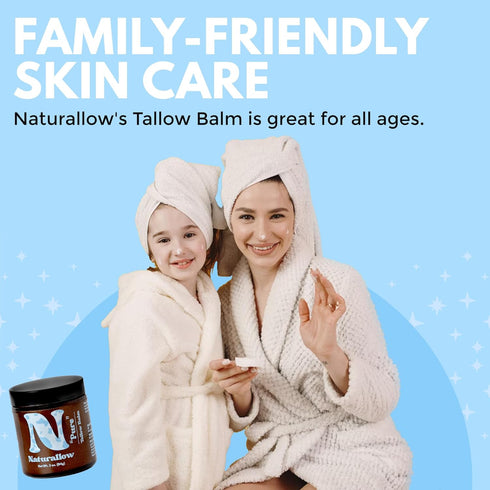 Grass Fed & Finished Tallow Skincare - Fragrance-Free Tallow Moisturizer & Skin Care - Tallow Balm For Dry Skin - Unscented Tallow Balm - Multi-Pu...