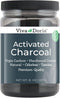 Viva Doria Virgin Activated Charcoal Powder, Hardwood Derived, Food Grade, 8 Oz...