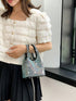 Evening Bag, Rhinestone Clutch Sequins Purse Designed for Parties, Wedding Celebrations, Prom Nights, and Clubs...