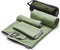 OlimpiaFit Quick Dry Towel - 3 Size Pack of Lightweight Microfiber Travel Towels w/Bag - Fast Drying Towel Set for Camping, Beach, Gym, Backpackin...
