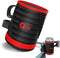 Bike Drink Holder,Adult Ebike Handlebar Coffee Cup Cage, Kid Electric Mobility Scooter No Screw Bottle Accessories,Water Attachment for Mountain E...
