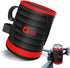 Bike Drink Holder,Adult Ebike Handlebar Coffee Cup Cage, Kid Electric Mobility Scooter No Screw Bottle Accessories,Water Attachment for Mountain E...