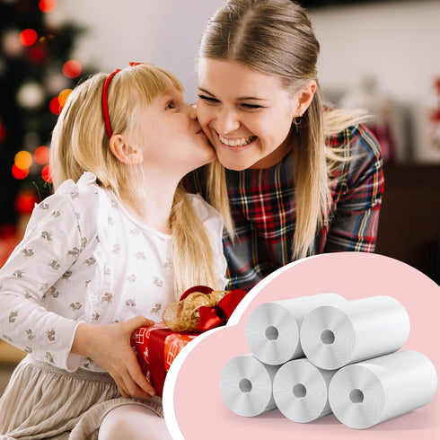 Kids Instant Camera Refill Print Paper-5 Rolls for Kids Instant Print Camera,HD Printing Thermal Print Paper Set Portable Refill Print Paper...
