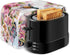 Hummingbird Flower Toaster Cover 2 Slice Fits for Most Standard Carrying Toaster, Anti-Dust Small Appliance Cover, Washable Kitchen Broiler Cover...