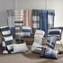 Nautica - Sham, Cotton Quilted Bedding with Envelope Closure, Pre-Washed for Added Softness, Stylish Bedding Set (Adelson Blue, 20" x 26")...