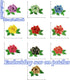 10 Pieces 3D Rose Embroidered Patch Flower Sew on Patches Applique Sewing Crafts Kit for Clothes Jeans Jackets Bags DIY Embellishments Decorations...