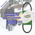954-0101 754-0101A Auger Drive V Belt 1/2"x35" Replacement for MTD Craftsman 754-0101 954-0101A 754-0193 5068 265-433 Single-Stage Snow Blower...