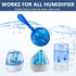 Humidifier Tank Cleaner, Raipoment Demineralization Cleaning Ball, Compatible with Mist Humidifiers, Fish Tank, Purifies Water, Prevents Hard Wate...