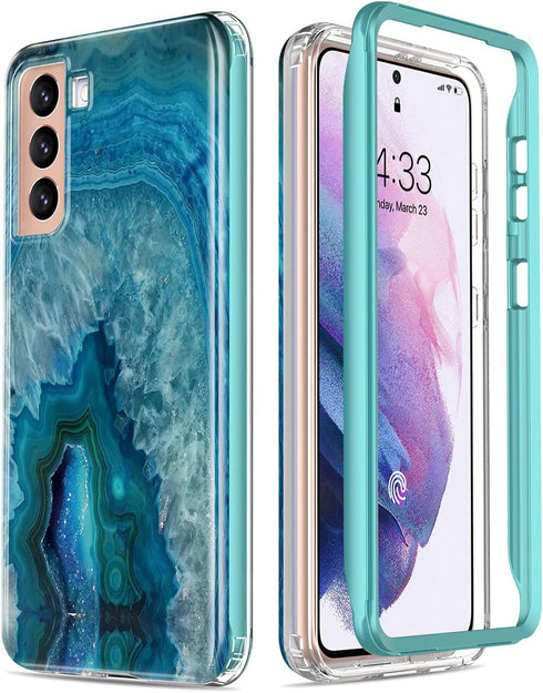Esdot for Samsung Galaxy S21 Plus Case,Military Grade Passing 21ft Drop Test,Rugged Cover with Fashionable Designs for Women Girls,Protective Phon...