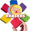 10 Pack Erasers Dry Erase Magnetic, 5 Bright Colors | Colors Match Table Spots and Table Dots | Whiteboard, White Board, Teachers, Classrooms...