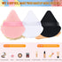 100 Pcs Powder Puff Face Soft Makeup Puff Triangle Powder Puffs for Loose Powder Mineral Powder Body Powder Velour Cosmetic Foundation Wet Dry Spo...