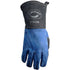 Caiman Premium Split Cowhide MIG/Stick Welding Gloves, Fleece Lining, Kontour Design, Kevlar Stitching, Blue/Black, Large (1506)...