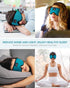 MUSICOZY Sleep Headphones 3D Bluetooth 5.4 Headband Sleep Mask, Wireless Sleeping Headphones Music Earbuds Eye Mask for Side Sleepers Travel with ...