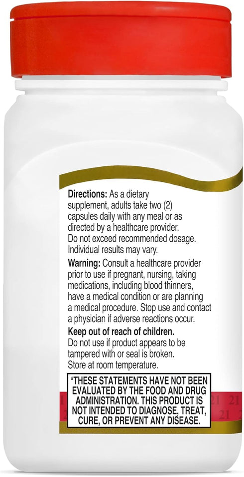 21st Century Glucosamine Chondroitin 250/200mg - Original Strength, 60 Count...